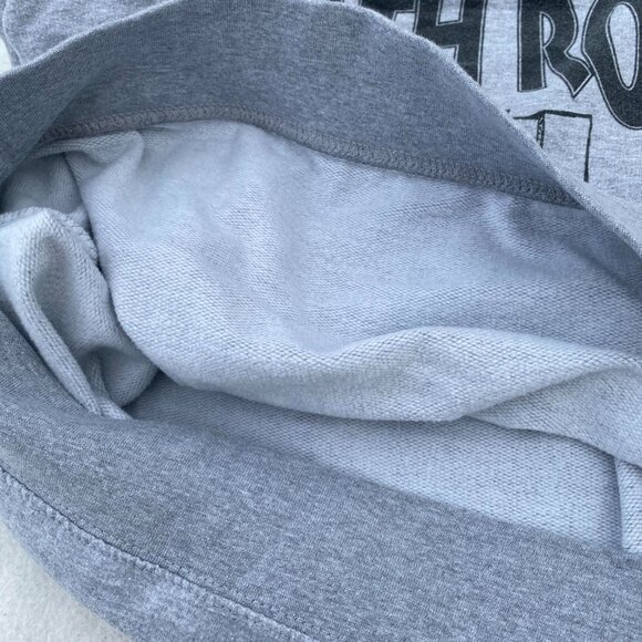 Modern Death Row Records Rap Grey Graphic Crew Neck Sweater Adult Medium - Picture 6 of 8